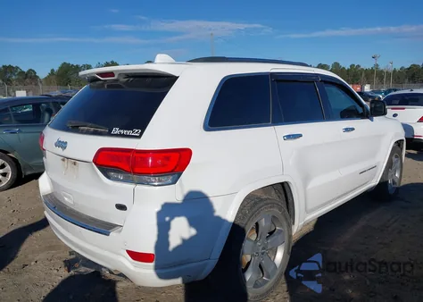 2015 Jeep Grand Cherokee Overland from USA, damaged, VIN 1C4RJECG7FC640031